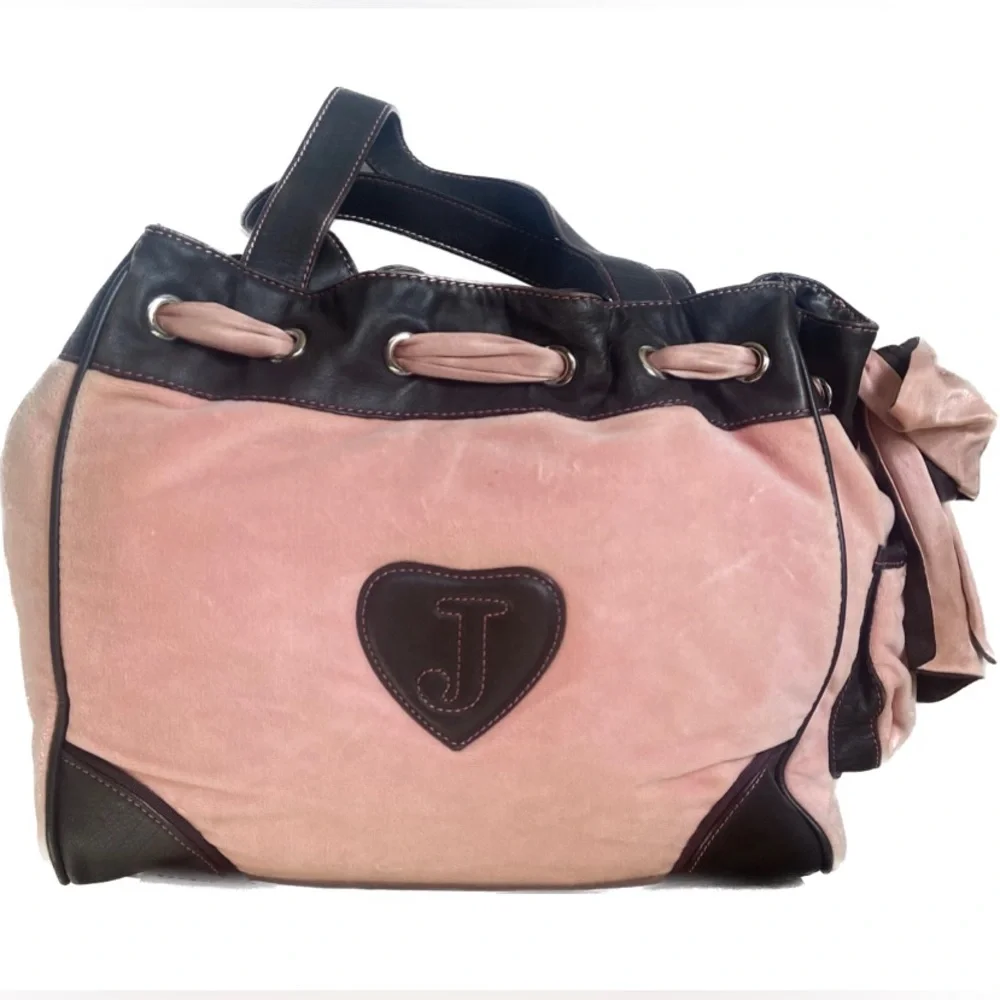 JUICY COUTURE ❤️❤️ VINTAGE Y2K SATCHEL BAG - Picture 2 of 16